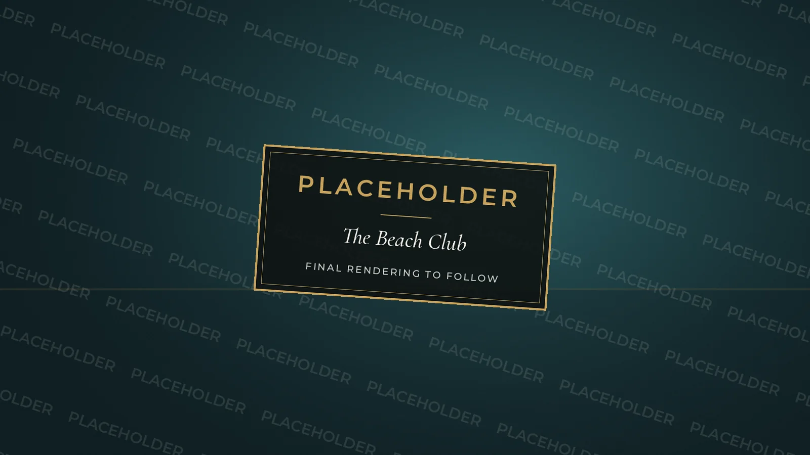 Placeholder image: Beach Club (final rendering to follow)