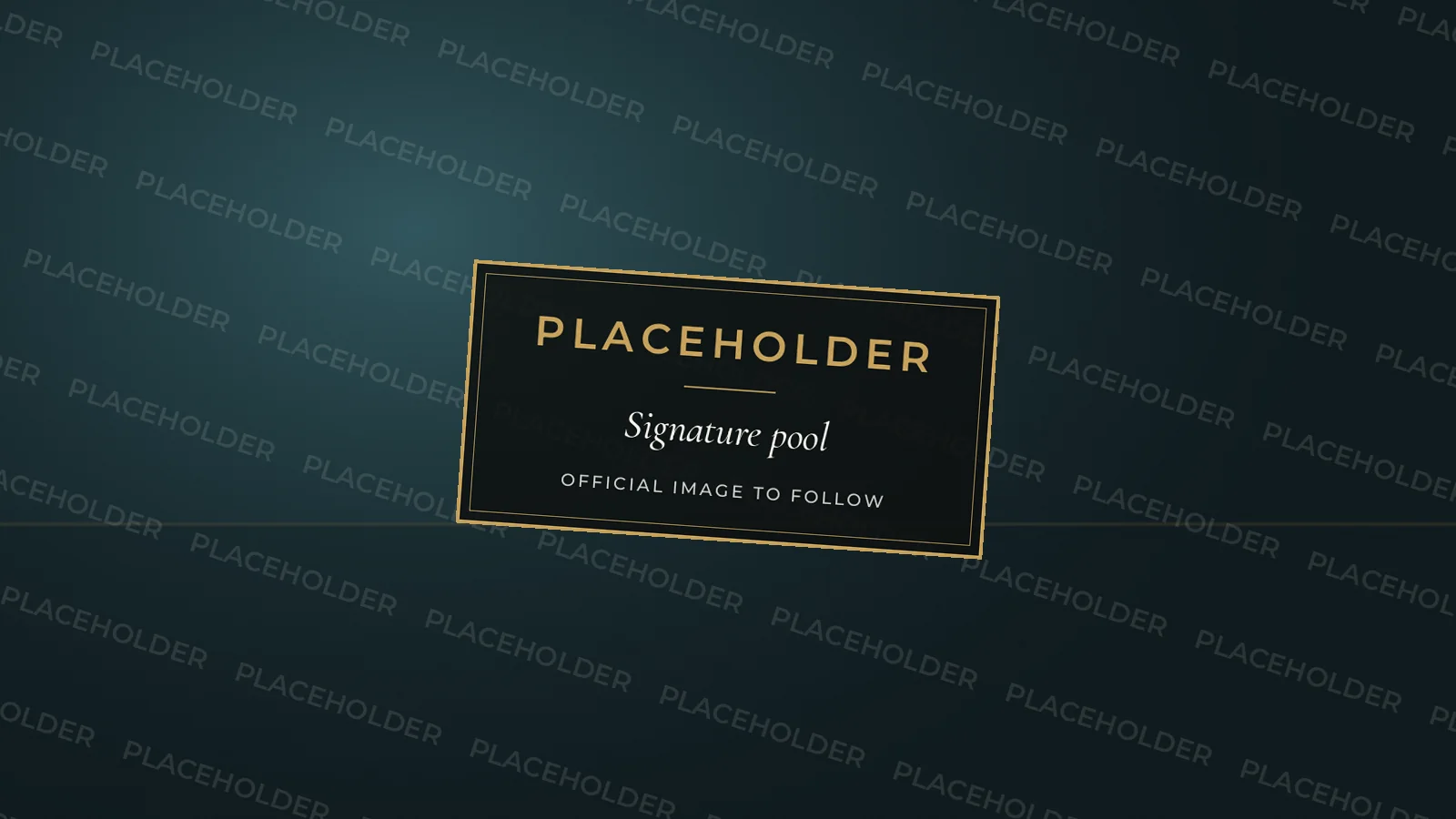 Placeholder image: signature pool (official developer image to follow)